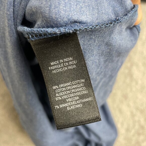 NEW Kenneth Cole Men's XL Blue T-Shirt Organic Cotton Blend - Picture 7 of 9